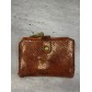 Maro PF petit formart effet python brillant et femeture languette clip