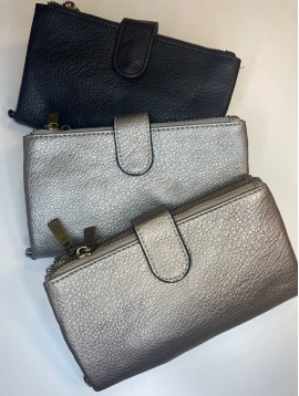 Maro grand PF uni avec double pochette zippées