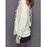 Top manches longues leopard et écharpe assortie