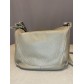 Sac cuir grainé besace porté travers à rabat  