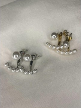 BO percées acier- Perle et arc de perles