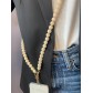 Bijoux Portables - Bandouliere de perles effet nacré