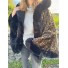 Veste léopard intérieur fourrure