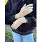 Gants peau de pêche doigts tactile 