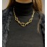 Collier Acier - Chaine avec grain de café différentes tailles