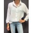 Top chemise style gaz de coton