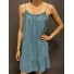 Robe courte en coton ample
