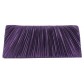 Clutch bag - Pleats satin.