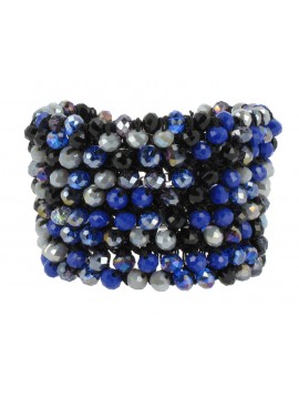 Bracelet aimant -  Reptile et strass