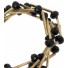 Bracelet - Multi-chains, faceted beads and tubes.