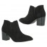 Anckle boots - Faux nubuck, plain colour .