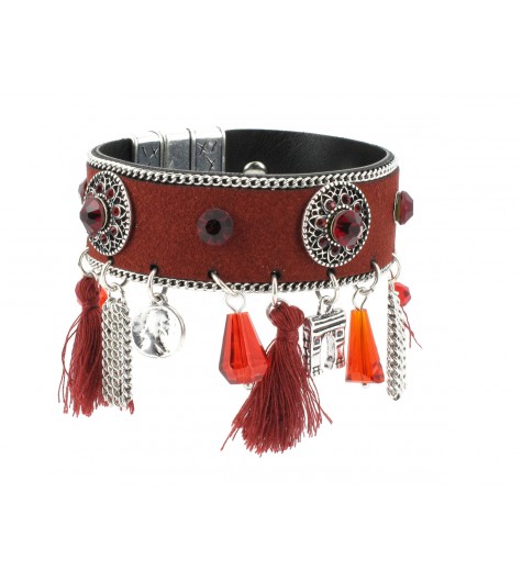 Bracelet - Large avec pampilles.