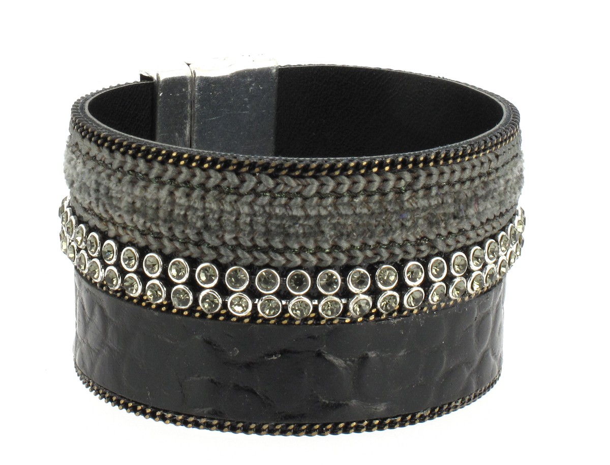 Bracelet - Reptile et strass