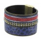 Bracelet  -  Reptile et strass