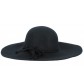 Wide-brimmed hat - Bow.