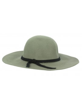 Wde-brimmed hat - Ribbon.