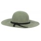 Wde-brimmed hat - Ribbon.