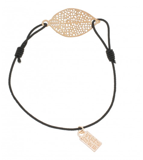 Bracelet - Metal leaf.