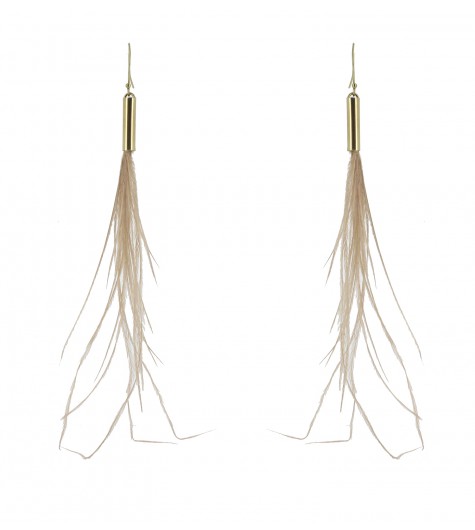 Earrings - Feathers.