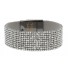 Bracelet - Large tout strass.