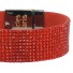 Bracelet - Large tout strass.