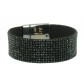 Bracelet - Large tout strass.