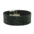 Bracelet - Large tout strass.