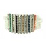 Bracelet - Multi rangs petites perles et barrettes.