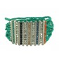 Bracelet - Multi rangs petites perles et barrettes.