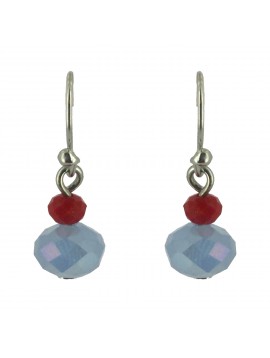 Earrings - Faceted beads.