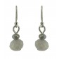 Earrings - Faceted beads.