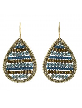 Earrings - Beads drops.