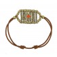 Bracelet - Beads strip ethnic pattern.