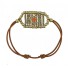 Bracelet - Barrette de perles motif ethnique.