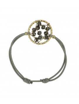 Bracelet - Cercle avec strass.