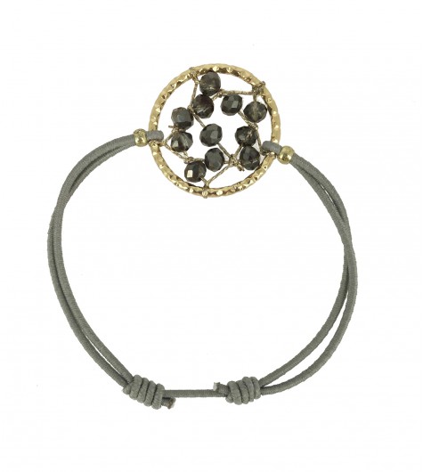 Bracelet - Cercle avec strass.