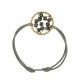 Bracelet - Cercle avec strass.