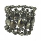 Bracelet - Large full rhinestones.