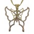 Collier Long - Papillon.