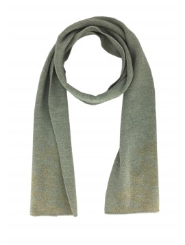 Scarf - Plain with lurex decoration.