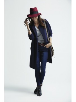 Borsalino hat - Wide side.