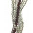Collier - Multi rang perles facettes et chaînes variées.