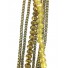 Necklace - Multi row faceted beads and various chains.