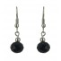 Earrings - Faceted bead charm.