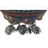 Bracelet - Thin multi rows with indian heads charms.