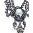 Necklace - Baroque style with rhinestones decoration.