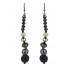 Earrings - Various faceted beads drops.