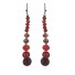 Earrings - Various faceted beads drops.