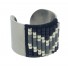 Stainless Steel Ring - Arrow shaped beads decoration.