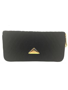 Wallet - Suede padded look.